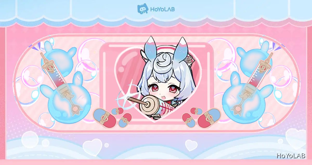 TotalyNotLin's tweet photo. I had a lot of fun with this <3 💉💜 #HoYoLAB  #SigewinnesBandAid https://t.co/YxLiQmBgND