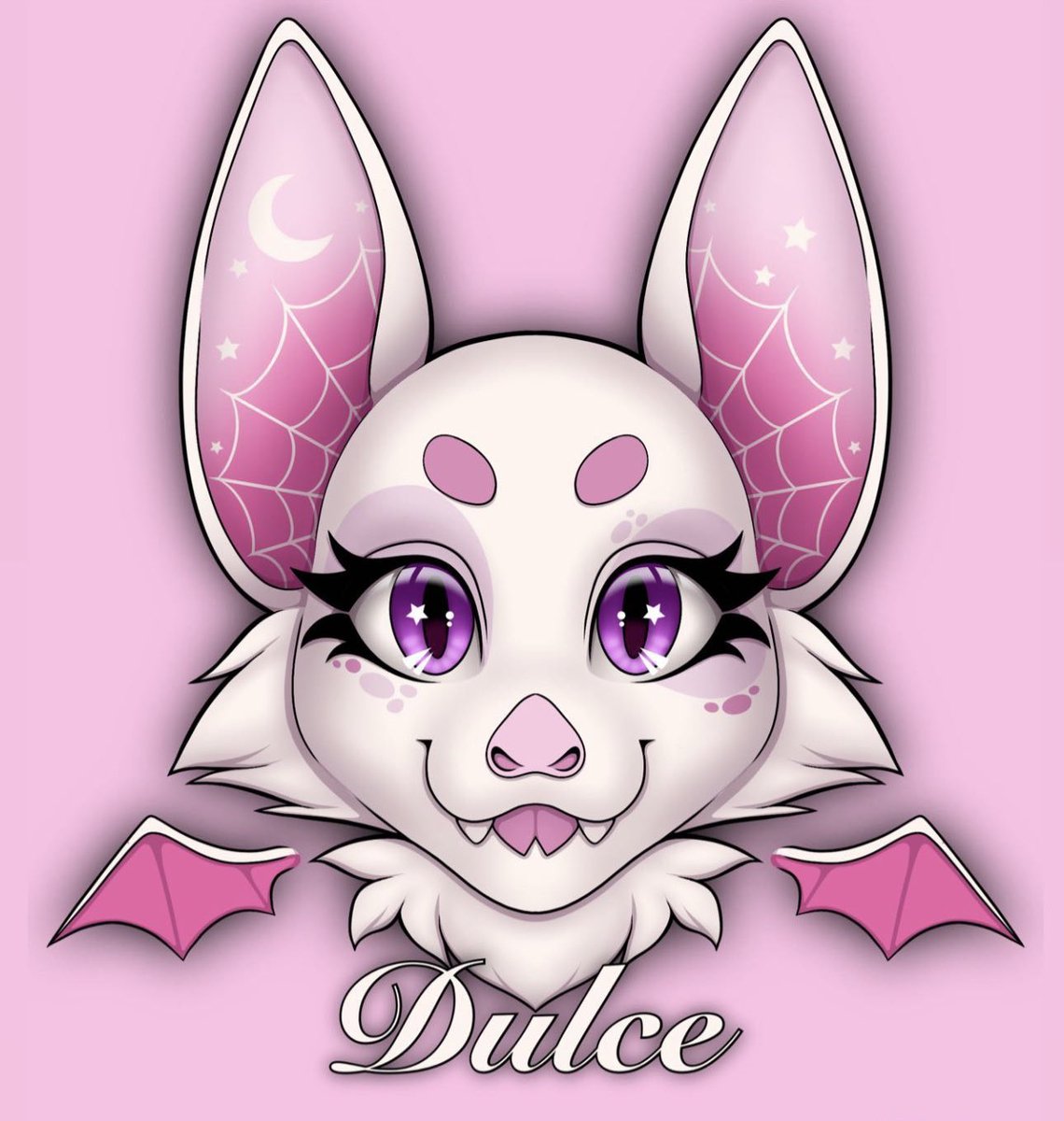 furriemew's tweet image. I can’t describe the devastation I feel having to make this, but I am listing my beloved bat Dulce for sale.

- Lined head with phenomenal vision and ventilation
- Magnetic wings
- Unlined hand paws 
- Big curly tail
- Hundreds of dollars in art
- Character rights