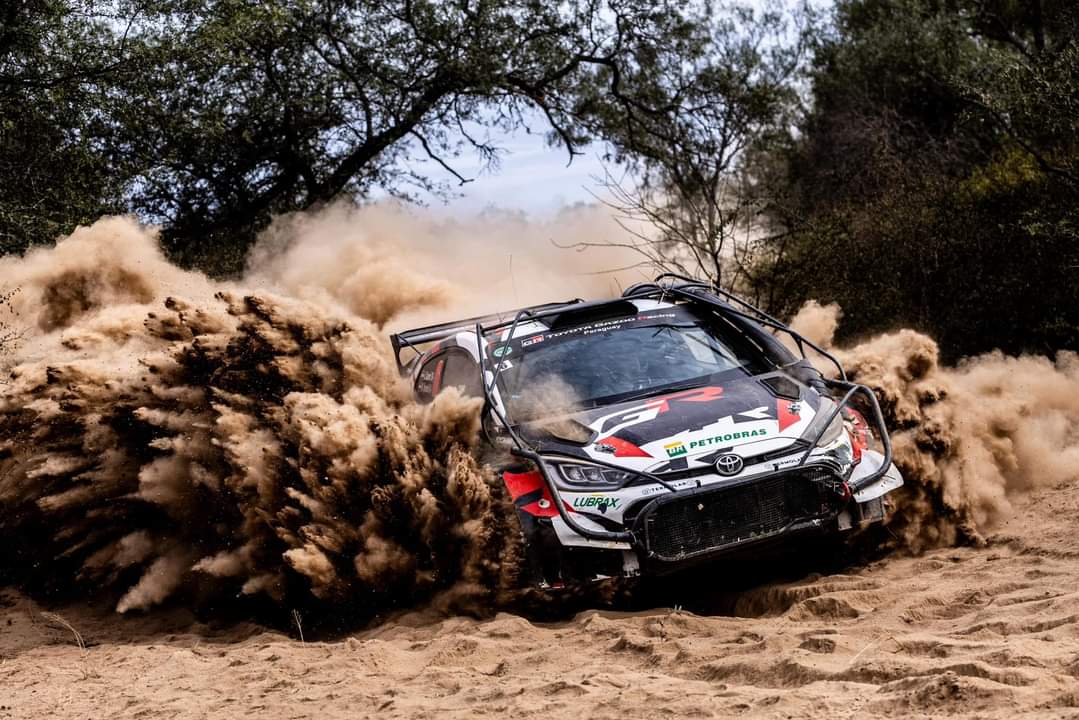 El Toyota GR Yaris Rally2 en su primera edición del Transchaco Rally

#WRC
#TranschacoRally