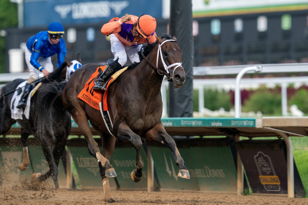 BH_AEberhardt's tweet image. ⛳️ 🏇 Kingbarns  w/ @luissaezpty impressively wins G1 #StephenFoster for @spendthriftfarm  @PletcherRacing  Earns berth in @LonginesEq  #BC Classic By #UncleMo @coolmoreamerica Fabulous day’s coverage @Churchilldowns by @FanDuelTV @Gabby_Gaudet_  @CBredar et al @MakMathea4 photos
