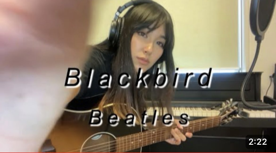 sally4forest's tweet photo. アコギでいつか弾けるようになりたい曲ベスト10入りはするであろうblack bird🐦‍⬛スリーフィンガー❌とかイチャモンつける人めっちゃいるけど弾き方は人それぞれ。弾いてて気持ちよくて楽しければなんだっていいんだよ
Blackbird｜Beatles https://t.co/IW5XYG2wg8 @YouTubeより https://t.co/AKagETbEeB