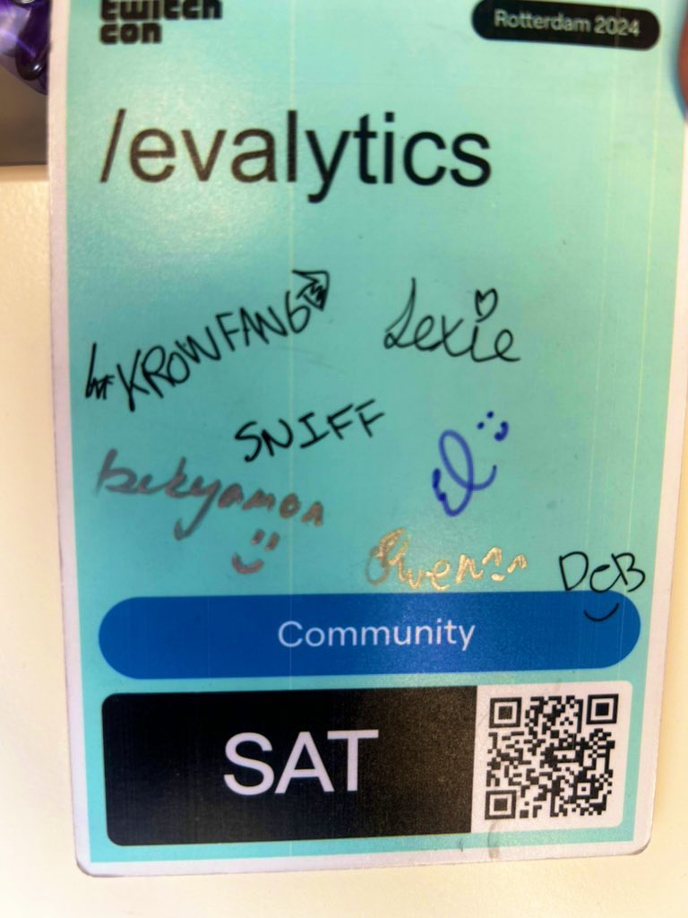 evalytics0's tweet image. First Twitchcon!
Couldn't have asked for a better time with all the awesome people I met,
Can’t wait for the next