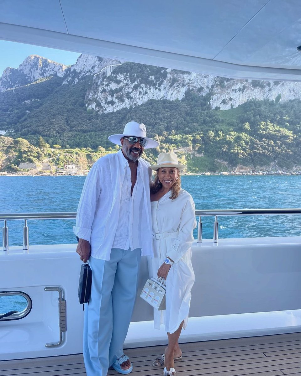 Nothing like a summer getaway with my queen, Marjorie! 🌞⛵️ We’re soaking up the sun, cruising the waves, and making unforgettable memories. #Blessed #SummerVibes #HarveyLove