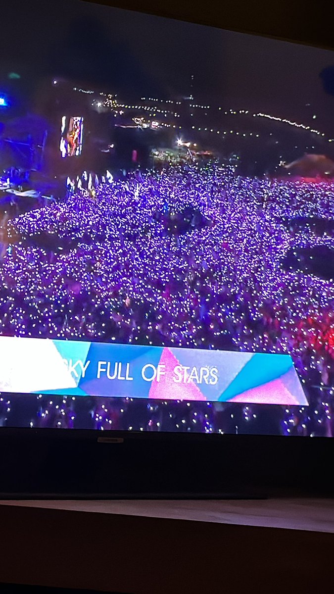 Y’all are a sky full of stars! ❤️
<a href="/coldplay/">Coldplay</a> #Glastonbury2024