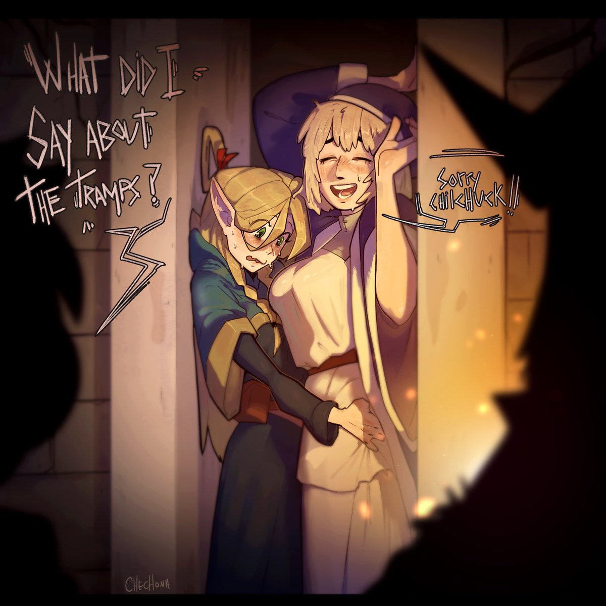 lesbans #farcille #dungeonmeshi