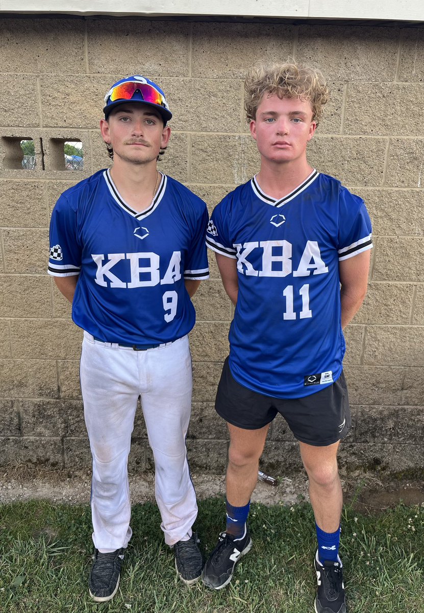KBA Prime Swift / Cadle (@kbaprime2025) on Twitter photo Players of the game in 11-3 win over KY Bandits
<a href="/Chase52590725/">Chase Wheeler</a> 3 for 4 with an RBI
<a href="/caleb_swift11/">caleb_swift11</a> complete game on the mound: 64 pitches, 3 hits, 3 walks, 7 strikeouts.
<a href="/GRCcardsBSB/">GRC Cardinals Baseball</a> <a href="/LHSBaseball1939/">LafayetteHSBaseball</a> <a href="/KbaPrime/">KBA Prime Baseball</a> Players of the game in 11-3 win over KY Bandits
<a href="/Chase52590725/">Chase Wheeler</a> 3 for 4 with an RBI
<a href="/caleb_swift11/">caleb_swift11</a> complete game on the mound: 64 pitches, 3 hits, 3 walks, 7 strikeouts.
<a href="/GRCcardsBSB/">GRC Cardinals Baseball</a> <a href="/LHSBaseball1939/">LafayetteHSBaseball</a> <a href="/KbaPrime/">KBA Prime Baseball</a>