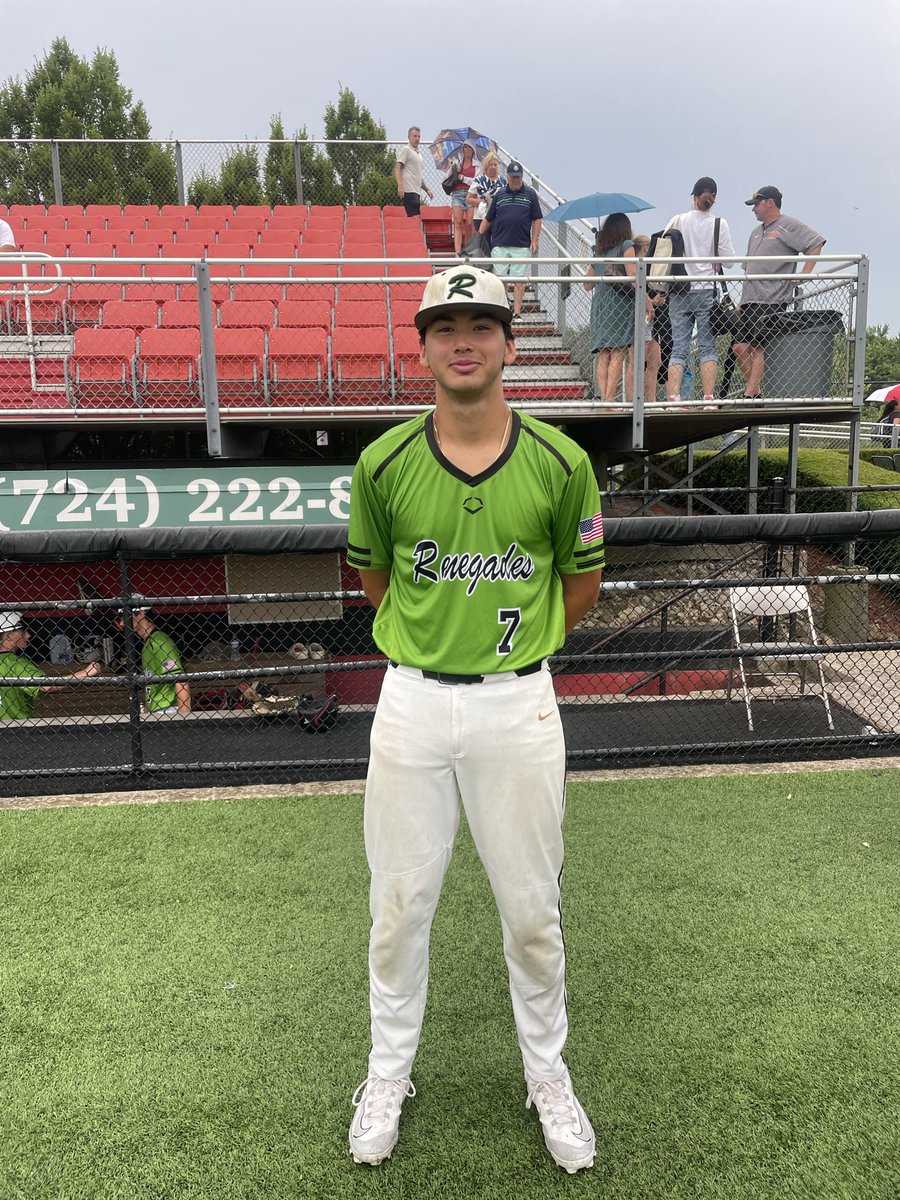 F: <a href="/PittsburghRene1/">Pittsburgh Renegades</a> 12, STING ELITE 4
PoG: <a href="/dylanpaul26/">Dylan Paul</a> 5 IP, 8K, 3H, 2 ER