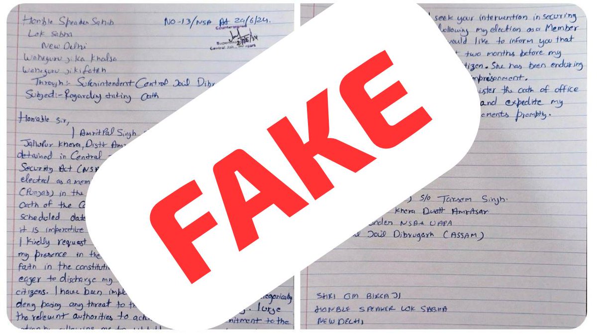 Amritpal Singh tweet media