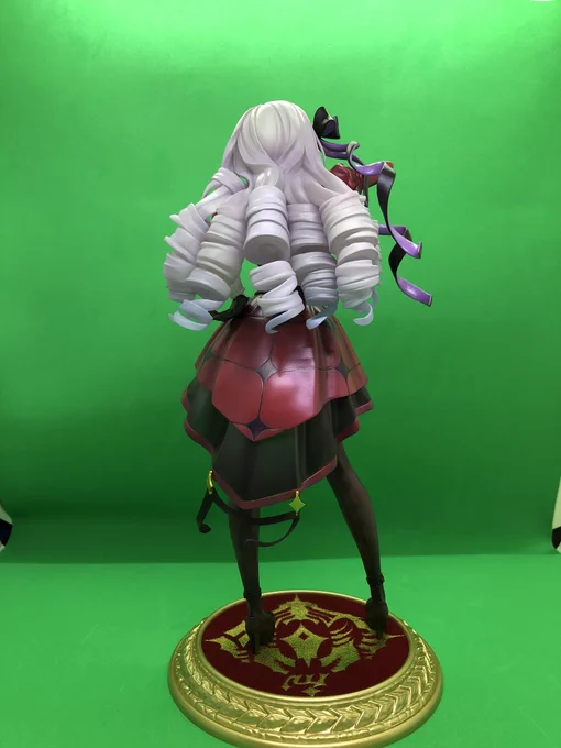 サロメちゃまのおフィギュア、撮影してますわよ〜!!!かわいい!後ろ髪のドリルすごい!!!!美しい!!!!!!