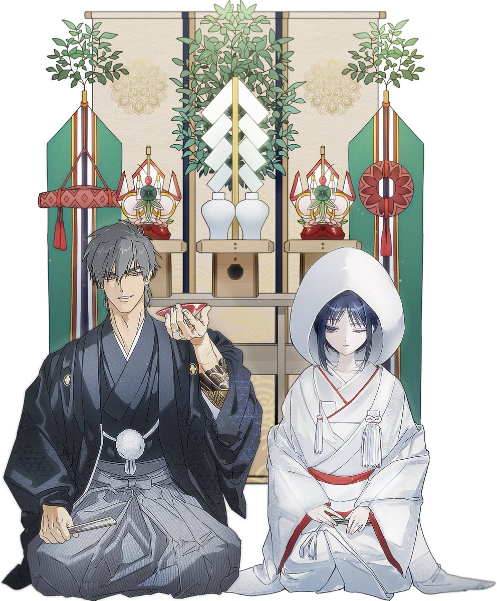 합작이라는 것을 했습니드
남캐와 소품은 옌호가..🤓🤟