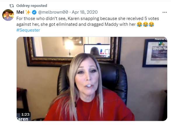 BBGossip's tweet photo. Ok @OddreyM dare we read something into you reposting a #Sequester related tweet from 4 years ago? 🧐 For a moment I thought I was missing a live game!! 😆 https://t.co/MLdY4kmper