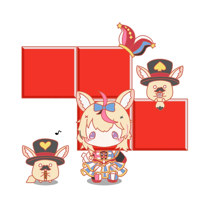 どっからどうみてもテトリス なポルカ (新幹線でひたすら席蹴られるねねちゃん より)    #絵まる
