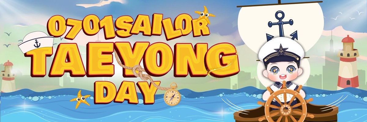 ️️ ️️
𝐴𝘩𝑜𝑦! Set sail to celebrate our captain's birthday with our special twibbon! It's a stellar sea of birthday wishes, show your love for Taeyong's birthday with { bingkai.in/sailortaeyongd… } Let's make it a legendary birthday #ItsSailorTAEYONGDay ⚓ 💙
️️ ️️