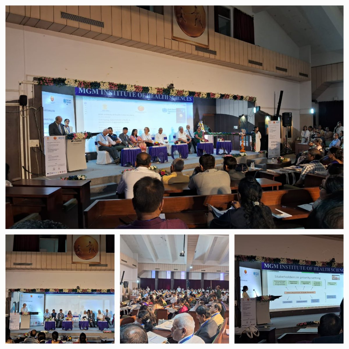 mgmudpo's tweet photo. Glimpses of First day of internal conference on Mainstreaming Rehabilitation in Healthcare system in India at MGM Institute of Health Sciences, Navi Mumbai campus . 
#rehabilitation
#worldhealthorganization
#rehabilitatiocenter
#prosthetics
#orthotics
#internationalconference https://t.co/7KohcvPDCq