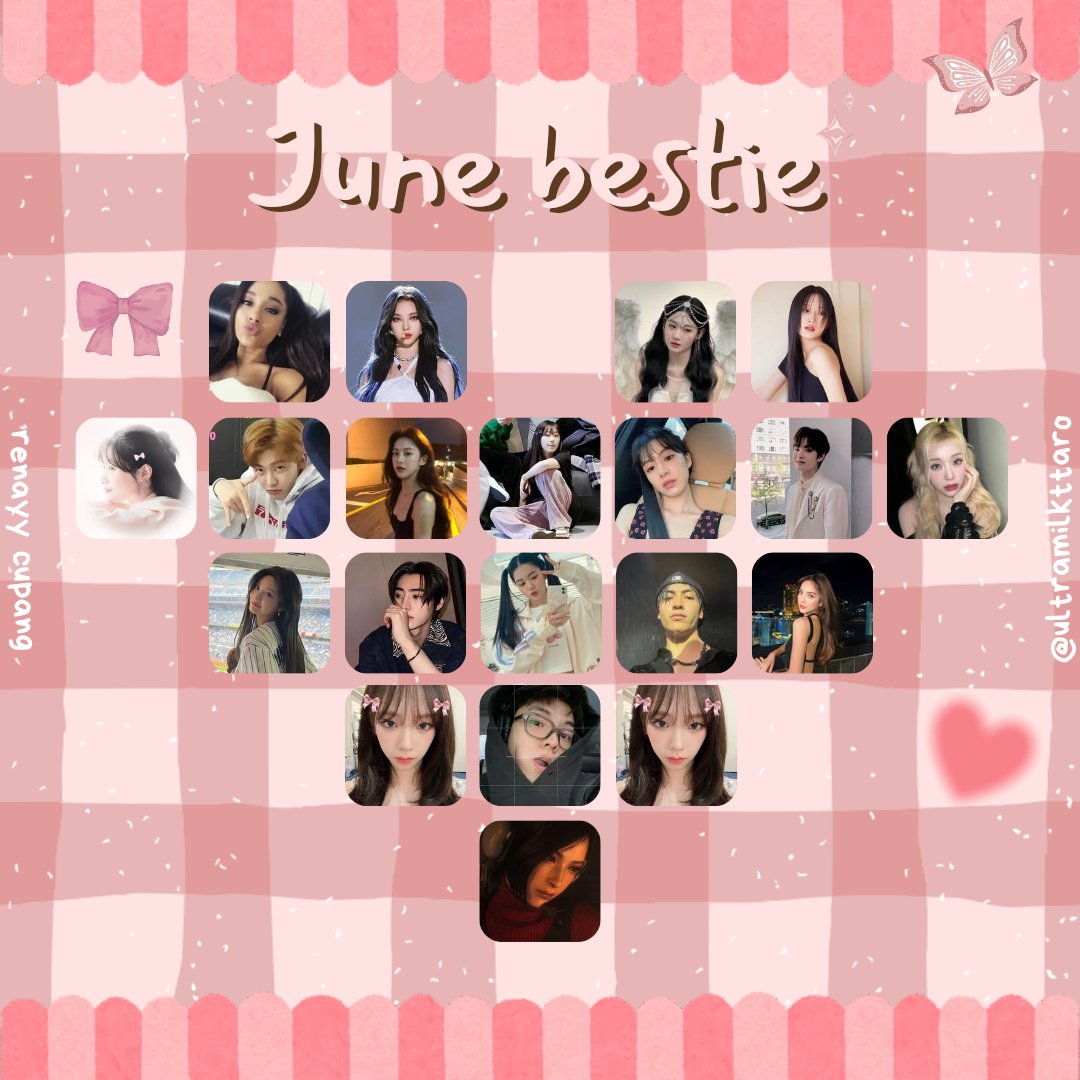 •  /)    /)
 (｡•ㅅ•｡)〝 ILYSM CABAT
 ╭∪─∪──★──★──★── ★
heyyooooo! thank u for being a good friend for me, hope u guys always be happy🤜🏻🤛🏻
