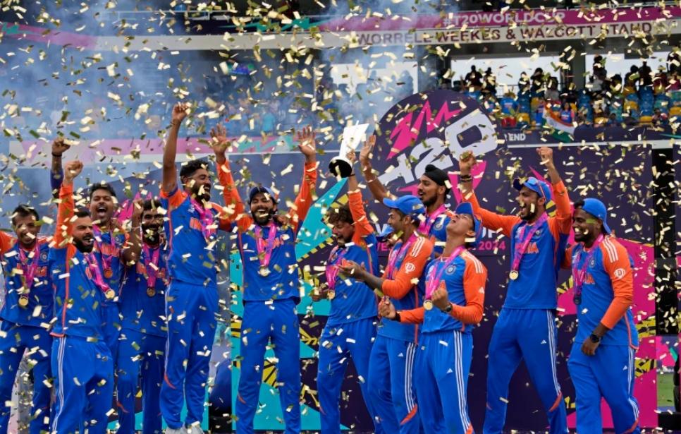 HARENDRA K SINGH, IPS (@harendraks_ips) on Twitter photo 30 balls,30 runs,6 wkts in hand, even the optimists to the core could not have expected a win for Bharat. But destiny has its own way of writing scripts.
"JO JEETA WAHI SIKANDAR".Thank you #TeamIndia for these glorious moments.<a href="/imVkohli/">Virat Kohli</a> <a href="/surya_14kumar/">Surya Kumar Yadav</a> <a href="/ImRo45/">Rohit Sharma</a> <a href="/Jaspritbumrah93/">Jasprit Bumrah</a> 30 balls,30 runs,6 wkts in hand, even the optimists to the core could not have expected a win for Bharat. But destiny has its own way of writing scripts.
"JO JEETA WAHI SIKANDAR".Thank you #TeamIndia for these glorious moments.<a href="/imVkohli/">Virat Kohli</a> <a href="/surya_14kumar/">Surya Kumar Yadav</a> <a href="/ImRo45/">Rohit Sharma</a> <a href="/Jaspritbumrah93/">Jasprit Bumrah</a>