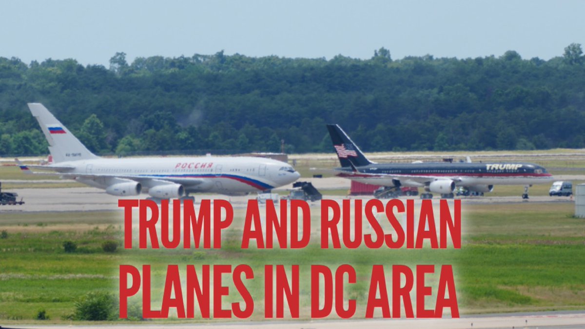 RealMartyT7's tweet image. #DemVoice1   #ProudBlue   #DemsUnited 
         Here is the very strange flight path the Russian plane that ended up parked beside Trump’s plane at Dulles airport flew to avoid flight restrictions due to sanctions over the war in Ukraine. Apparently the plane was allowed to land