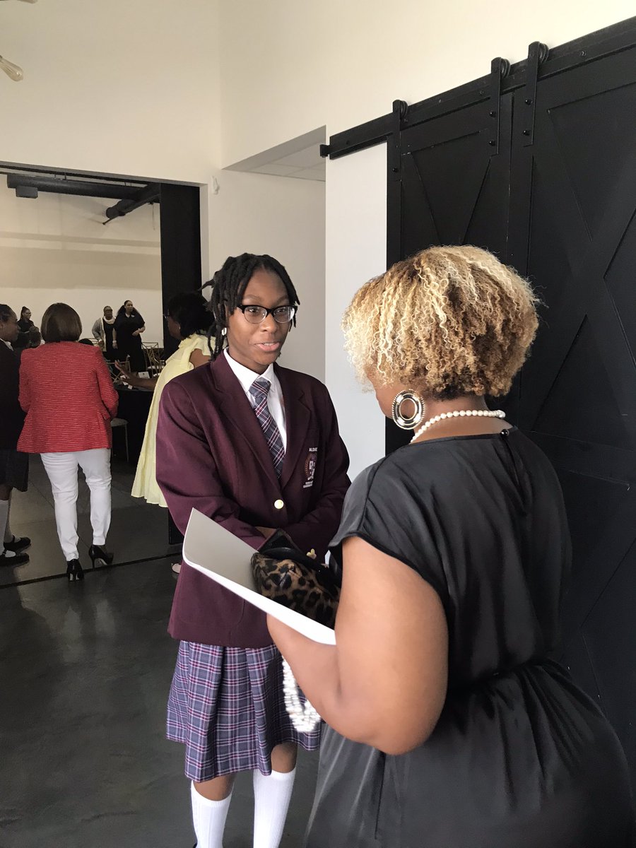 DrJTJackson's tweet photo. @YWLA_AISD was excited and honored to serve as the hostess at the NCBW100 Awards Reception and to hear a compelling acceptance speech from @DrCrystalWatson on behalf of @drgoffney. @ywprep @AldineISD @terridosborne https://t.co/96AQeuNOqO
