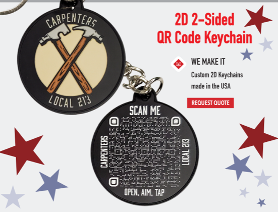 USA Made 2D Zip Pulls, Magnets, Keychains &amp; Patches: Quality and Customization at Its Best dlvr.it/T8yHxr