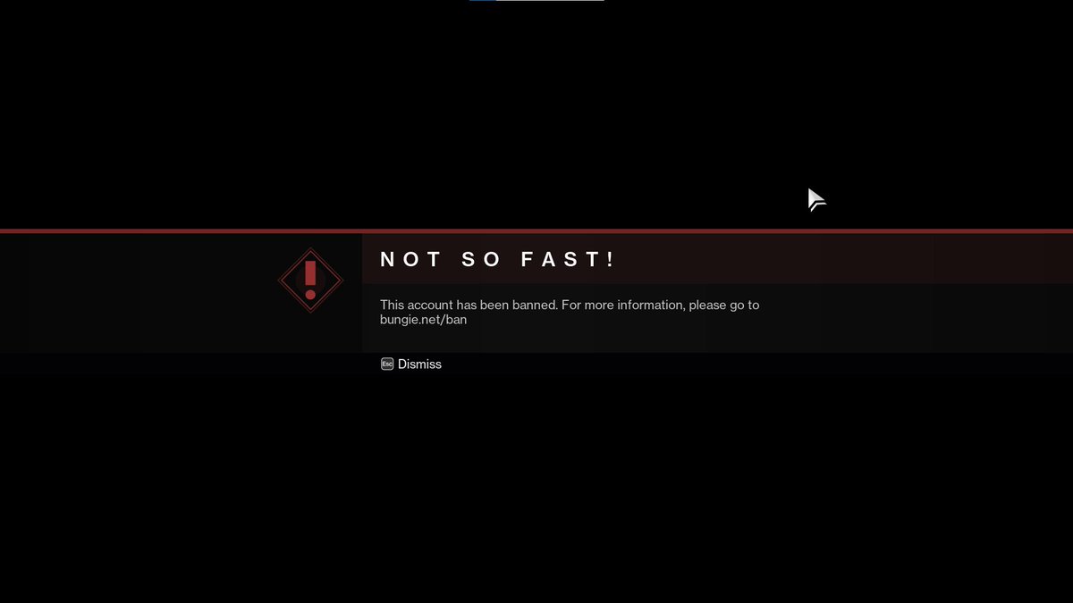 Yonderr_'s tweet photo. As I expected, my account has been banned, I had asked for help by opening an appeal but they did not help me
@Bungie @BungieHelp https://t.co/MvhxX6XEUC