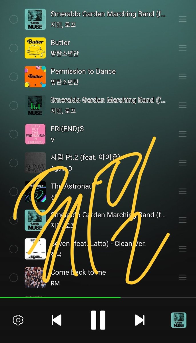 스밍도 같이해요
아미!!!!

#너를맡겨봐_SGMB
#다가갈께_justForjimin
#함께_뮤스해요_아미
#스밍해_혼자말고_함께