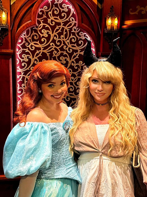 Princess Ariel and me https://t.co/yACJiBRbrB