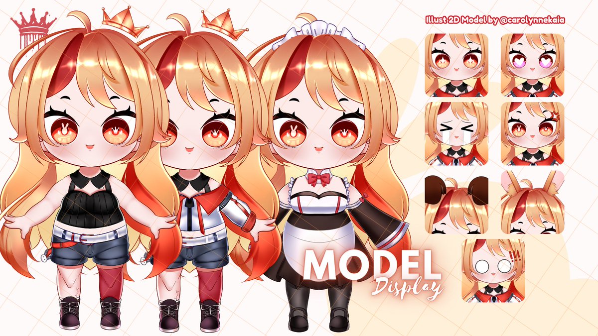 CarolynneKaia's tweet photo. × Open for 𝗟𝟮𝗗 𝗠𝗼𝗱𝗲𝗹 𝗖𝗵𝗶𝗯𝗶 𝗖𝗼𝗺𝗺𝘀 July Batch ✨
 
Slot   : 0/5
Price : IDR. 500K
+) Full body chibi
+) 4 Expressions
+) Free Character Model Sheets
More info DM me on X! 

♡ + ↻ appreciated 

#Vtuber #VtuberUprisings #OpenCommission #L2DModel #L2D https://t.co/u39ZTNwIkv