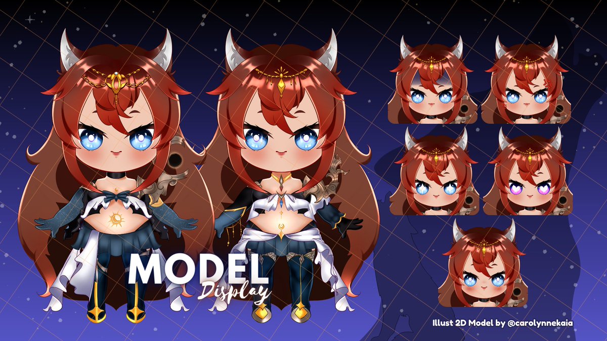 CarolynneKaia's tweet photo. × Open for 𝗟𝟮𝗗 𝗠𝗼𝗱𝗲𝗹 𝗖𝗵𝗶𝗯𝗶 𝗖𝗼𝗺𝗺𝘀 July Batch ✨
 
Slot   : 0/5
Price : IDR. 500K
+) Full body chibi
+) 4 Expressions
+) Free Character Model Sheets
More info DM me on X! 

♡ + ↻ appreciated 

#Vtuber #VtuberUprisings #OpenCommission #L2DModel #L2D https://t.co/u39ZTNwIkv