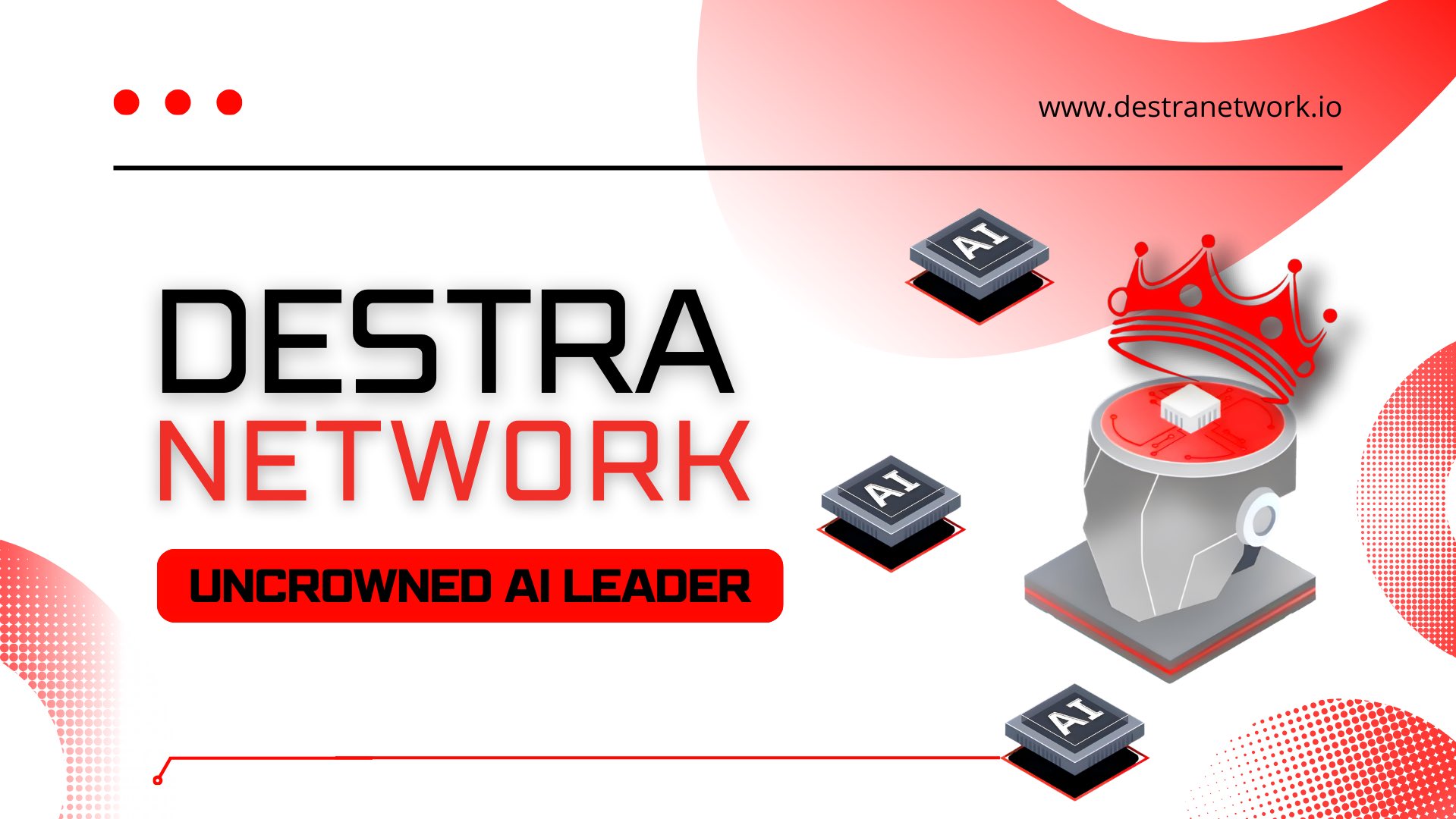 Destra Network on X: "𝐃𝐞𝐬𝐭𝐫𝐚 𝐍𝐞𝐭𝐰𝐨𝐫𝐤 - 𝐔𝐧𝐜𝐫𝐨𝐰𝐧𝐞𝐝 𝐂𝐡𝐚𝐦𝐩𝐢𝐨𝐧 𝐨𝐟 𝐖𝐞𝐛𝟑 At $DSYNC, we aim to become a leading force in guiding the new era of Web3 applications that are reliable, secure,