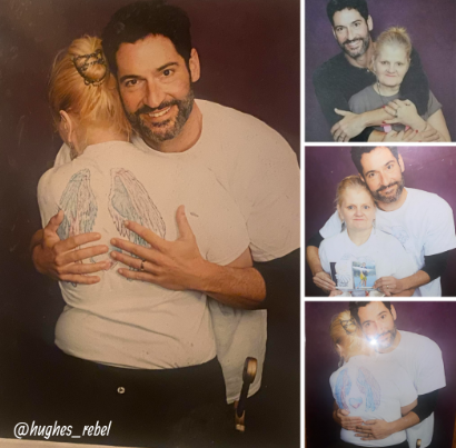 hughes_rebel's tweet photo. He @tomellis17 truly is the best hugger I miss him and hope he does a convention sometime soon in the United States preferable on the east coat but anywhere I could use one of #TomEllis hug #HugHoliday https://t.co/GJ3jy1Kmgp