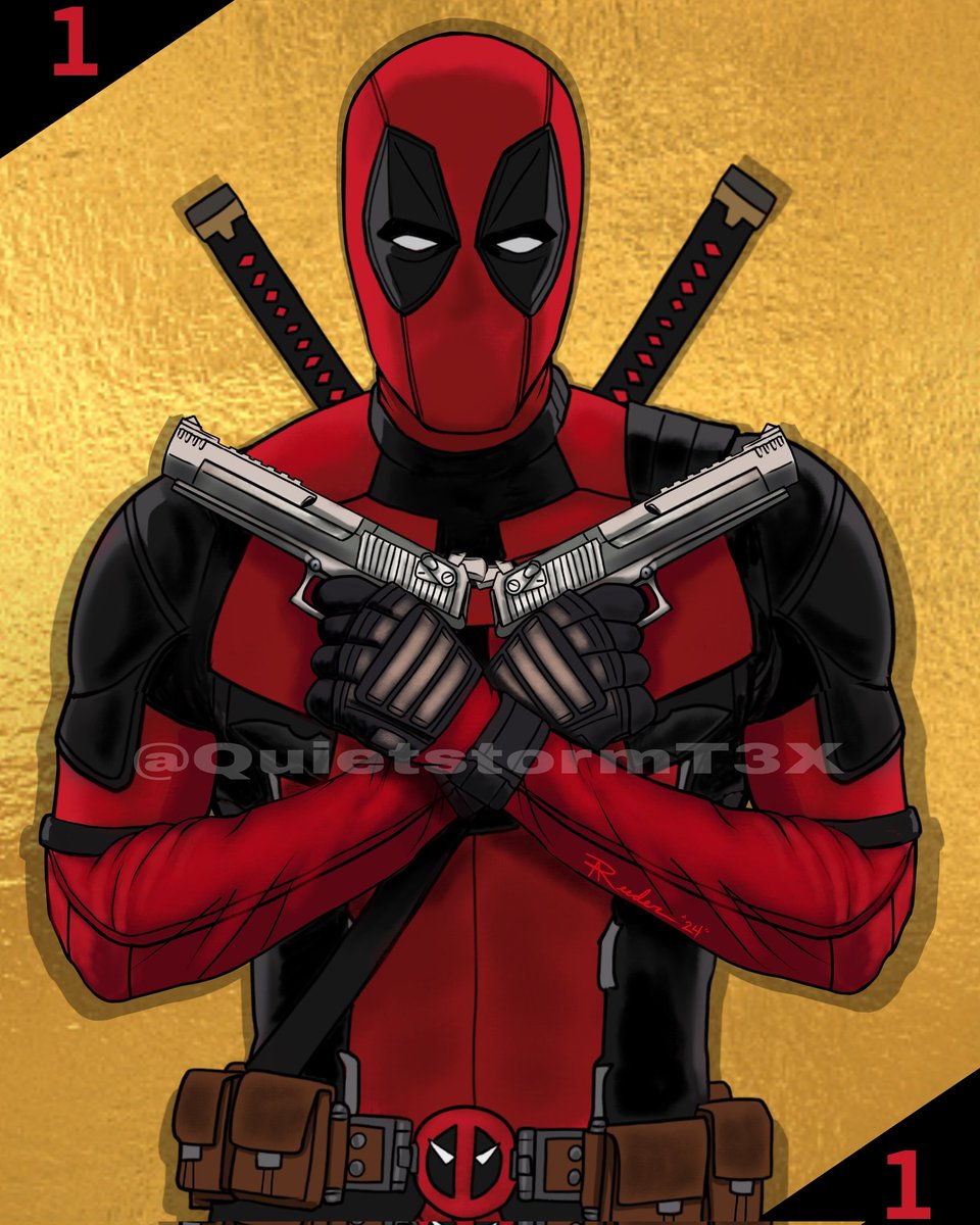 QuietT3x's tweet photo. @VancityReynolds @RealHughJackman I've been doing a bunch of Deadpool and Wolverine fan art, posting and tagging y'all. I need y'all to check this out. #LFG #DeadpoolAndWolverine #Deadpool #wolverine https://t.co/2Kj0StcQ01