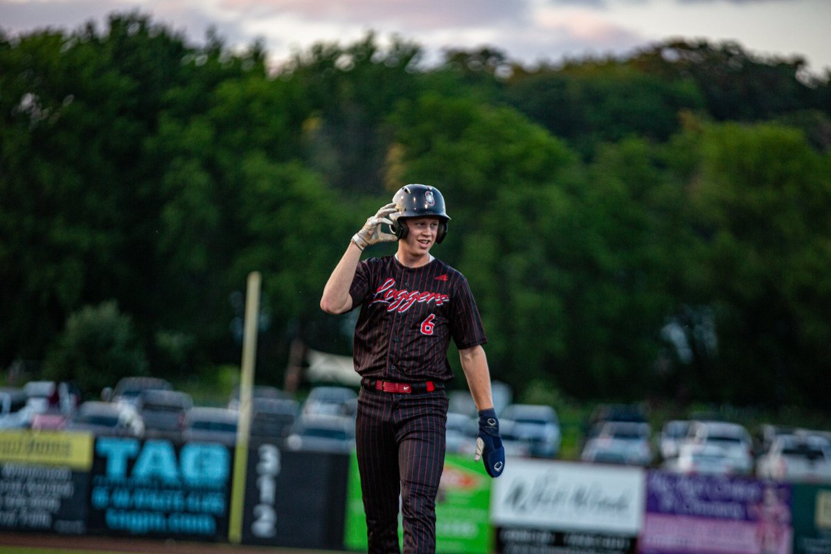 LoggersBasebal's tweet photo. Another comeback with a 4 spot in the top of 7 to beat the butterflies 7-5.

@wesbrand2 with 4 innings of 1 hit relief work against a pretty scary group of hitters. @SamJohnson2021 breaks the tie with a 2 rbi single in the 7th.

Game time tomorrow will now depend on Irish v Tonka https://t.co/9oxmiawZdK