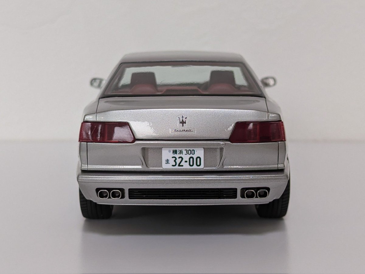 MM_Labs_24's tweet image. 1/24 Maserati Quattroporte Ⅳ Evoluzione 完成🎉
3D CADによるデジタルモデリングと3Dプリントで製作。
所々見直したいポイントはありますが、3ヶ月間でひとまず形になりました☺️
#2mgandini 主催のmatsuさん、および応援してくださった皆さまありがとうございました。