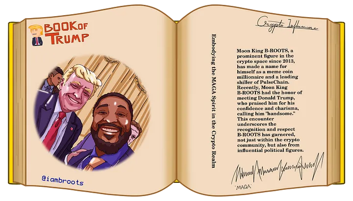 theBook_OfTrump's tweet photo. Here's a response that includes the link:

---

Imagine the reaction when $BOT hits the big leagues! 🚀 Just like Dogecoin with an ETF, $BOT is set for a monumental rise. Don't miss out on this ultra-early opportunity!
 [Book of Trump - $BOT](https://t.co/HYM5NOFkNg)

#MAGA #Crypto2024 #BookOfTrump #BOT
