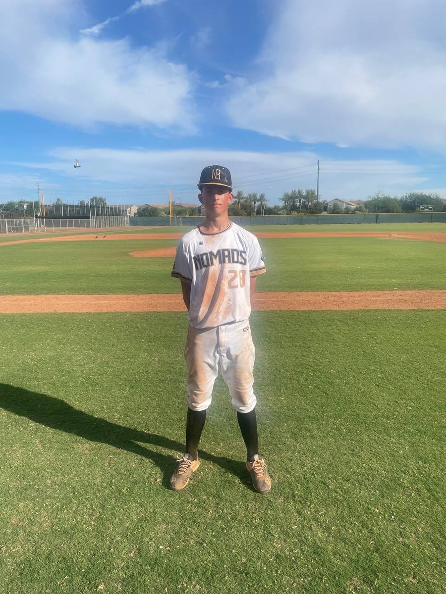 Prospect Wire | Player Spotlights (@pw_players) on Twitter photo Brad Hartung
Nomadic 16U Black
<a href="/NomadicBaseball/">Nomadic Baseball</a> 
Went 2/4 at the plate
<a href="/ProspectWire/">Prospect Wire</a> 
#PWPoG 
#PWBaseball 🌵🏆 Brad Hartung
Nomadic 16U Black
<a href="/NomadicBaseball/">Nomadic Baseball</a> 
Went 2/4 at the plate
<a href="/ProspectWire/">Prospect Wire</a> 
#PWPoG 
#PWBaseball 🌵🏆