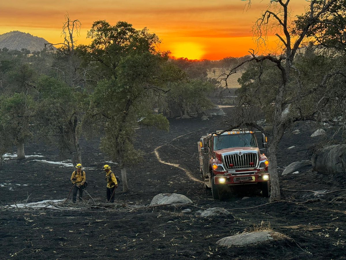 FresnoCoFire's tweet photo. #FresnoJuneLightningComplex- PM UPDATE 06/29/24 - This complex consists of three large fires in Eastern Fresno County. For the Incident Fact Sheet please visit: https://t.co/KDo5r0nTPi https://t.co/predzNvwTe