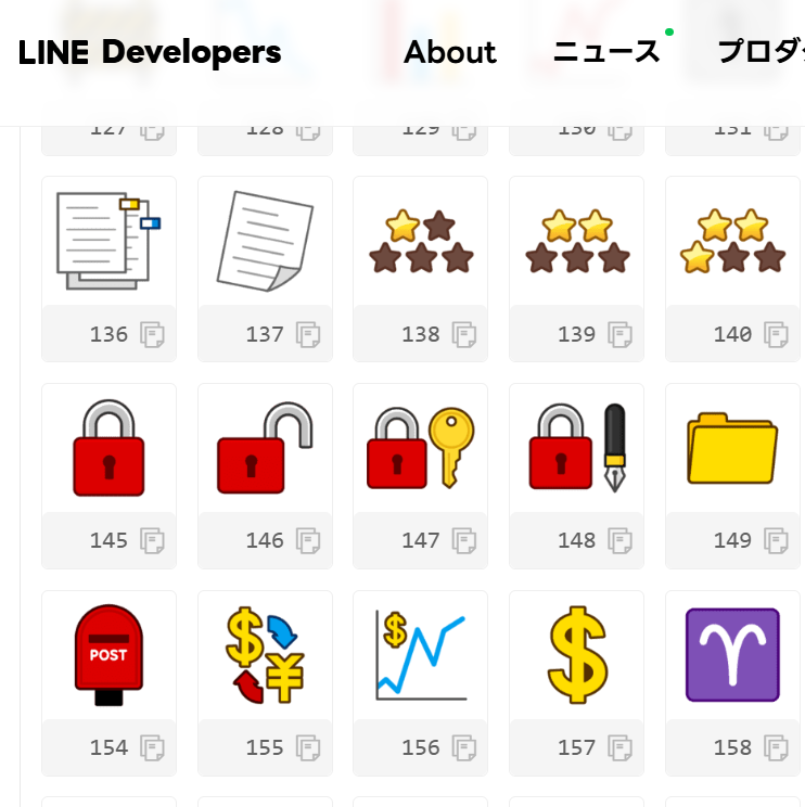 mdrnknk0's tweet photo. LINE絵文字ってのもあるのね
こっちのが簡単だったかな？💦
ただ「開いてる」「閉まってる」が即分かるように色を変えたかったので、この鍵の色は望みには合わないな

普段使わないけどLINEの絵文字ってかわいいのが多い😊
https://t.co/YlkKFwMVNq https://t.co/0Y0uh50zUr