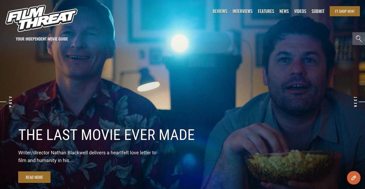 “The earth and the reality we know as humans is all a simulation…” Ryan Devir watches The Last Movie Ever Made.
filmthreat.com/reviews/the-la… #SupportIndieFilm #Comedy #TheLastMovieEverMade