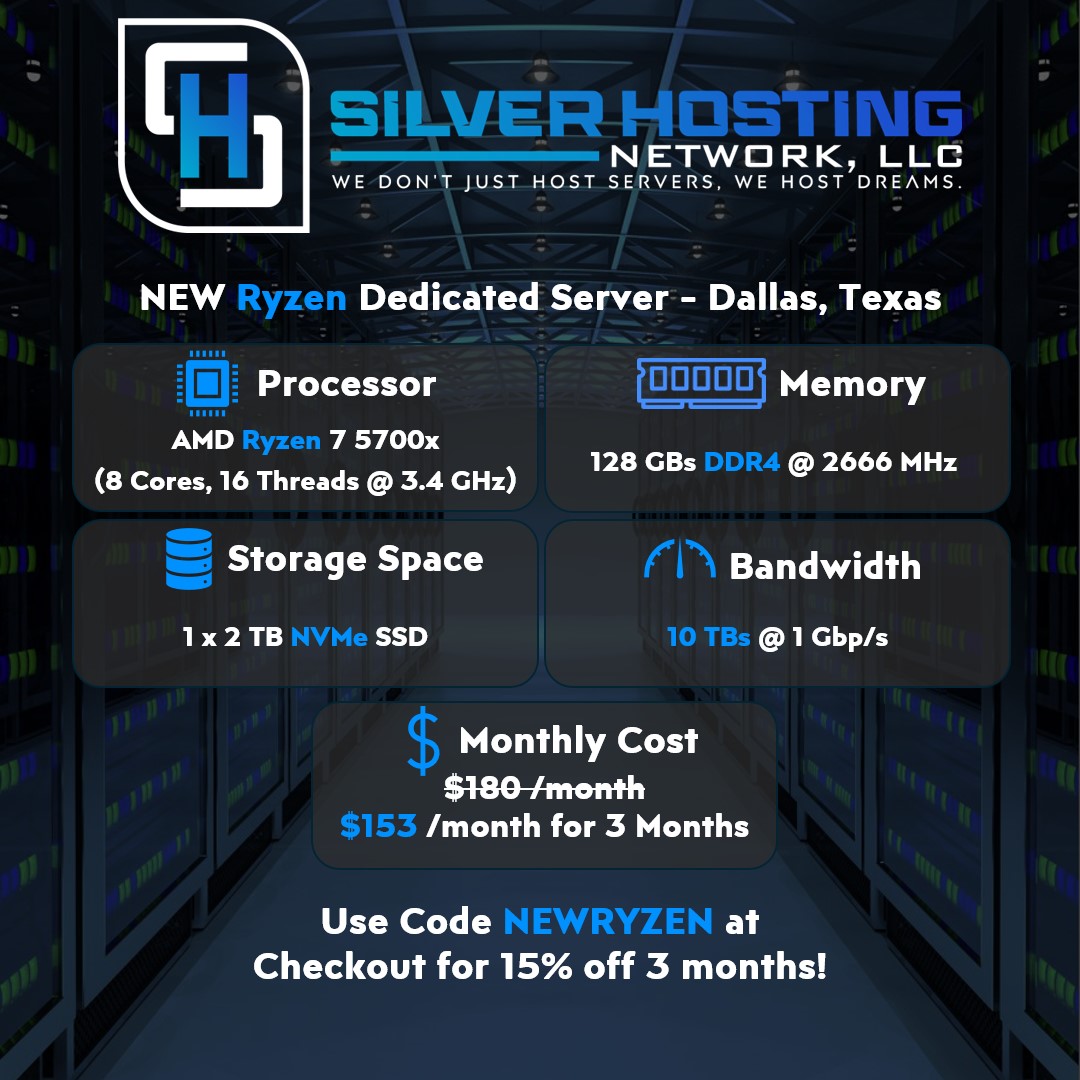 SilverHostNet's tweet photo. https://t.co/MIpNHb85ES