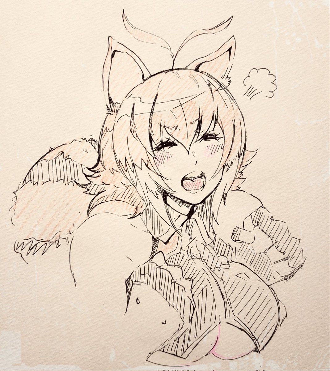 #今月描いた絵を晒そう むすめっこ
