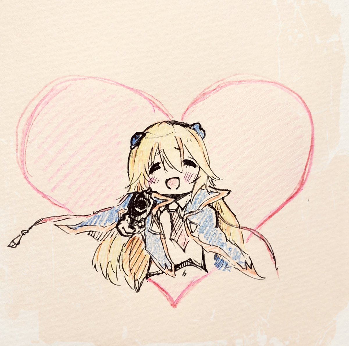 #今月描いた絵を晒そう むすめっこ
