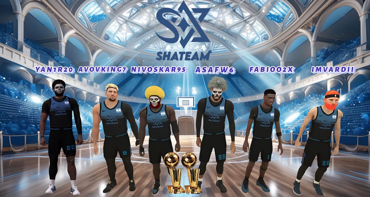 ShaTEAM ๐ฎ๐ฑ (@_shateam) on Twitter photo ๐๐ฎ๐ฑ๐ต๐น๐
WE'RE CHAMPIONS ONCE AGAIN
๐๐ฎ๐ฑ๐ต๐น๐
WE HAVE ENDED OUR #NBA2K24 JOURNEY BY WINNING <a href="/EuroHoops2K/">๐๐๐ฟ๐ผ ๐๐ผ๐ผ๐ฝ๐ ๐ฎ๐</a> LEAGUE
SEE YOU NEXT YEAR๐๐
PG: <a href="/ImVardi/">Vardi๐ฎ๐ฑ</a> ๐จ๐ปโ๐ฆฐ
SG: <a href="/Fabioo2x/">๐ฑ๐๐๐๐๐ต๐น</a> ๐ต๐น
SF: <a href="/nivoskar95/">niv oskar</a> ๐ฆ
PF: <a href="/Avovz1/">Avovz</a> ๐ฅธ
C: <a href="/AsaFw6_/">Asaf</a> ๐ฆง
6TH MAN: @YAN1R20 ๐ ๐๐ฎ๐ฑ๐ต๐น๐
WE'RE CHAMPIONS ONCE AGAIN
๐๐ฎ๐ฑ๐ต๐น๐
WE HAVE ENDED OUR #NBA2K24 JOURNEY BY WINNING <a href="/EuroHoops2K/">๐๐๐ฟ๐ผ ๐๐ผ๐ผ๐ฝ๐ ๐ฎ๐</a> LEAGUE
SEE YOU NEXT YEAR๐๐
PG: <a href="/ImVardi/">Vardi๐ฎ๐ฑ</a> ๐จ๐ปโ๐ฆฐ
SG: <a href="/Fabioo2x/">๐ฑ๐๐๐๐๐ต๐น</a> ๐ต๐น
SF: <a href="/nivoskar95/">niv oskar</a> ๐ฆ
PF: <a href="/Avovz1/">Avovz</a> ๐ฅธ
C: <a href="/AsaFw6_/">Asaf</a> ๐ฆง
6TH MAN: @YAN1R20 ๐