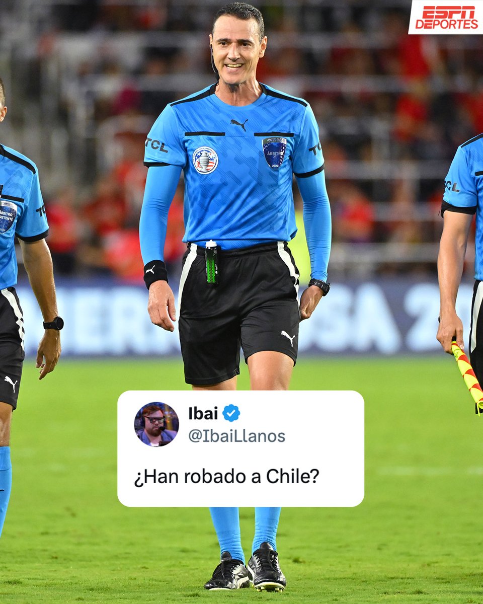ESPNDeportes's tweet image. La polémica del arbitraje de Wilmar Roldán en el partido de Chile vs Canadá llegó hasta España... ¡CARAY! 😬🥴