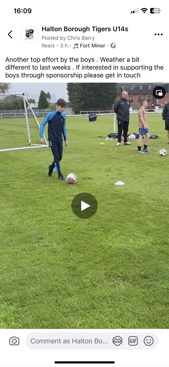 Another great session from the lads. Preparing for the new season