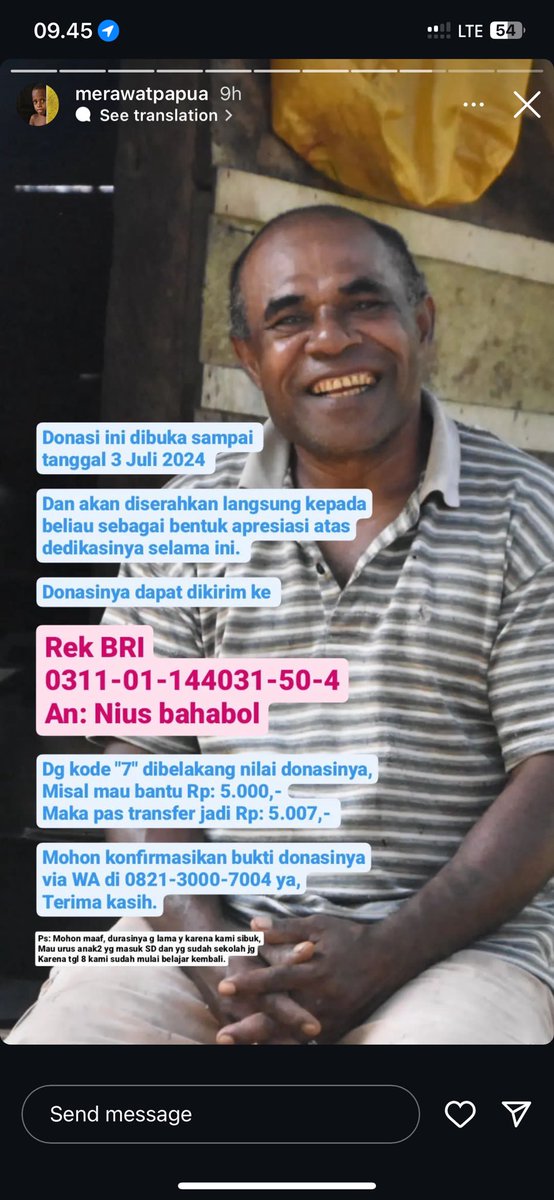 Teman2 aku boleh minta tolong untuk repost ini,  jadi bapak rumpumbo ini guru honorer di pedalaman papua tengah dan status honorernya dihentikan sama pemerintah sekarang bapak rumpumbo udah gabisa mengajar lagi selain itu juga gaji bliau selama 6 bulan belum cair untuk lebih