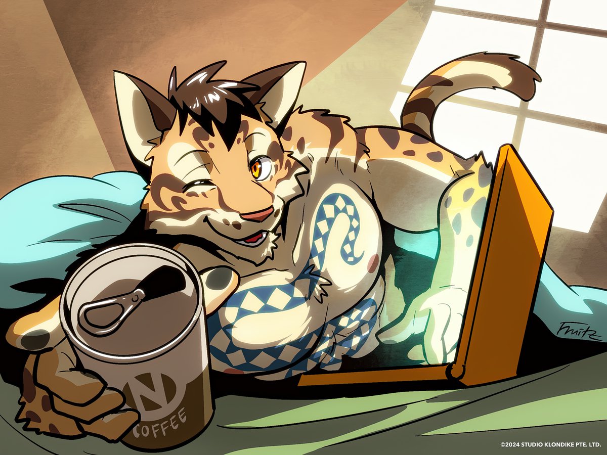 Kulau’s trying to cool Liao down this summer… wait, isn’t that coffee hot?

The Steam Summer Sale is live! Nekojishi and Astatos are included with the DLC and soundtracks too! #Nekojishi #家有大貓 #Astatos

Help support our team by checking out the sale!
store.steampowered.com/developer/Stud…