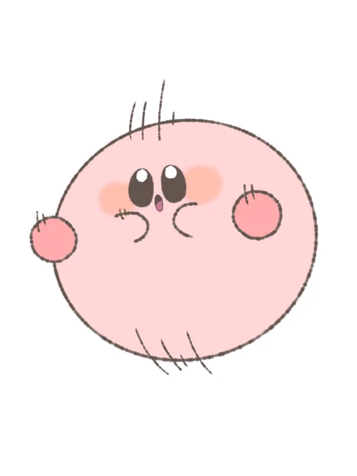 大玉ころがし!! #1日1低画質カービィ 