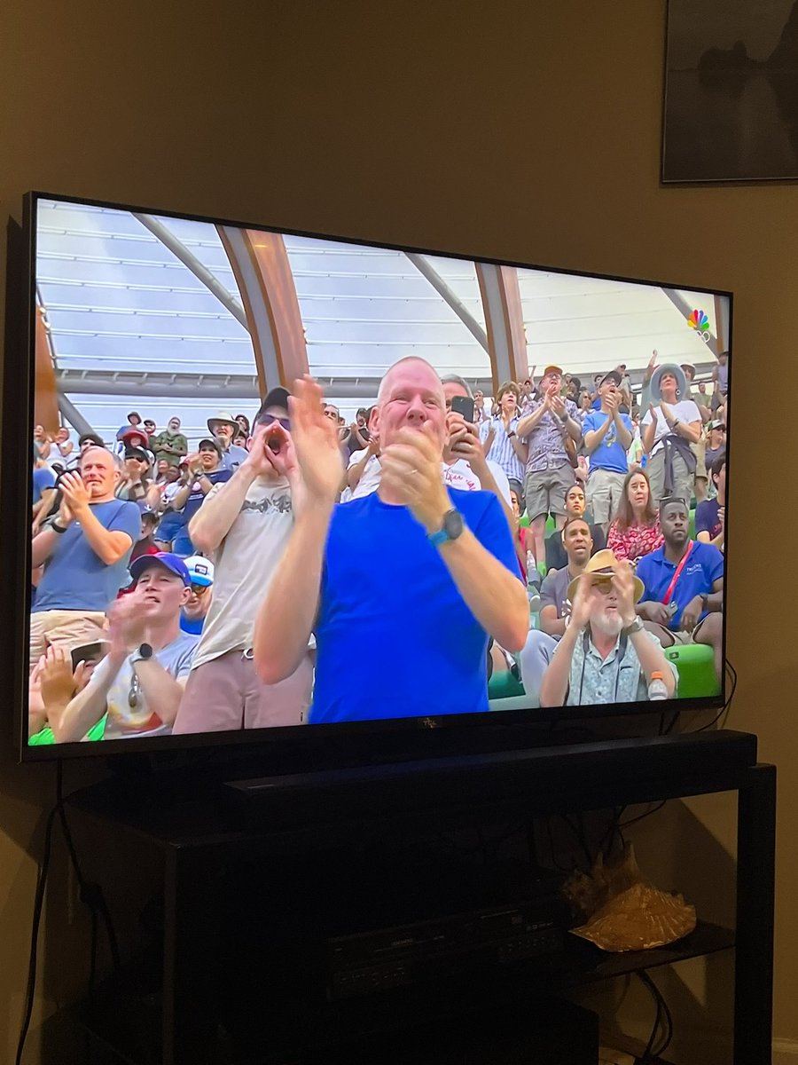 Really cool watching Olympic Trials and even better with things like Chase Barreau getting in interview with Grant Holloway and Weini Kelati of Heritage winning 10k and seeing friend and former Heritage coach in stands watching.