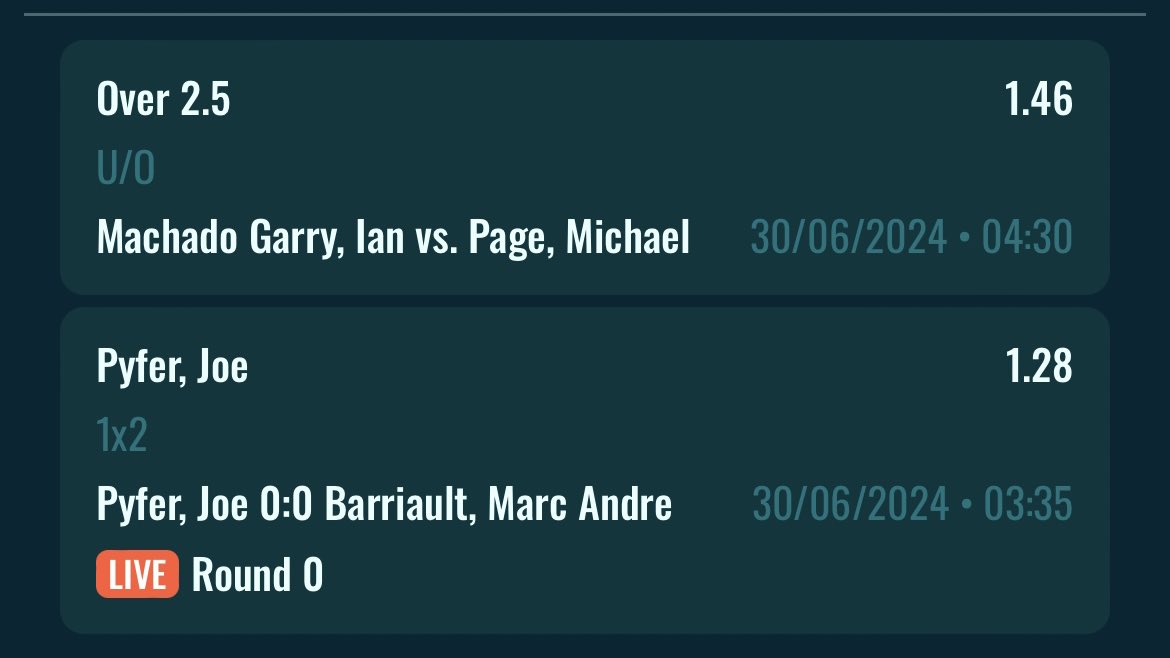 UfcproITA's tweet image. #Pyfer win as I predicted 
#Bet here on #UFC303 
⬇️⬇️⬇️⬇️
spng.servclick1move.com/?mid=80273_986…