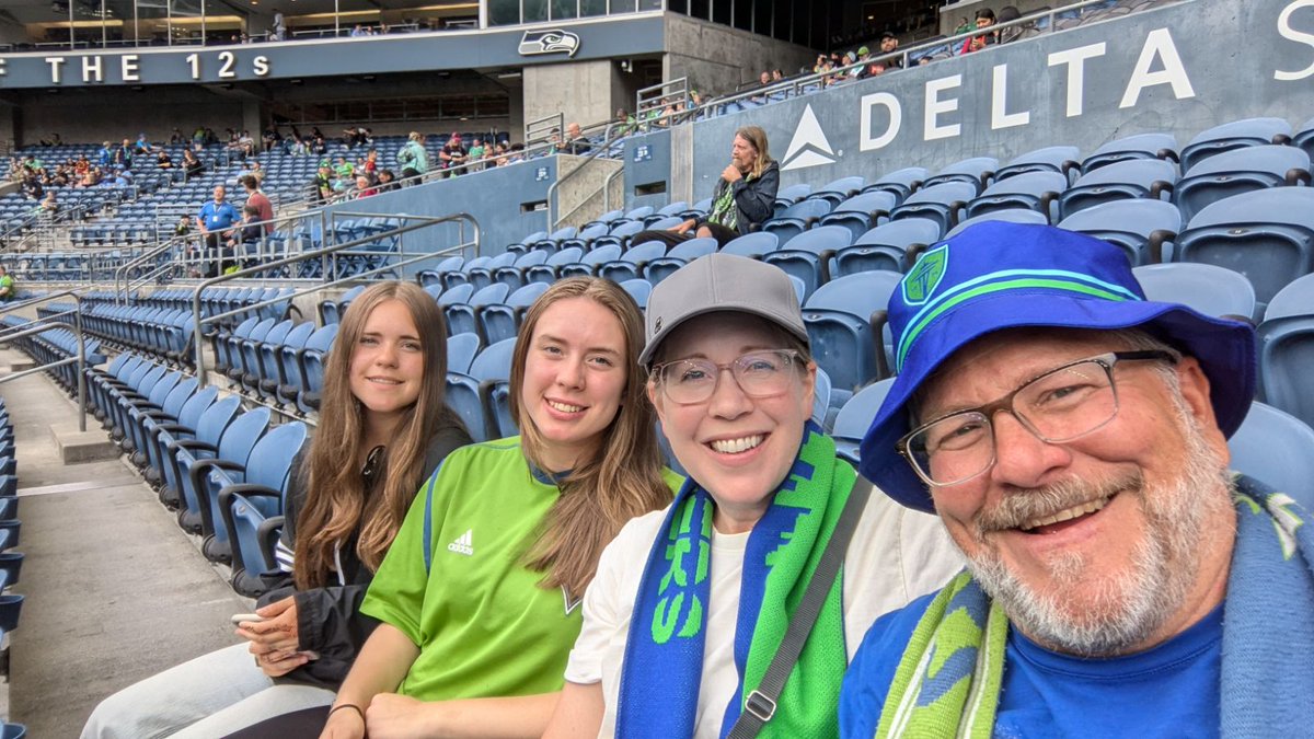 #sounders GameDay with the family